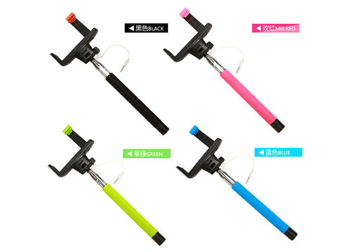Colorful Cell Phone Selfie Stick, Handheld Monopod  Stick For Camera