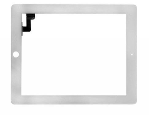 Compatible Apple LCD Screen Replacement Black / White For iPad 2