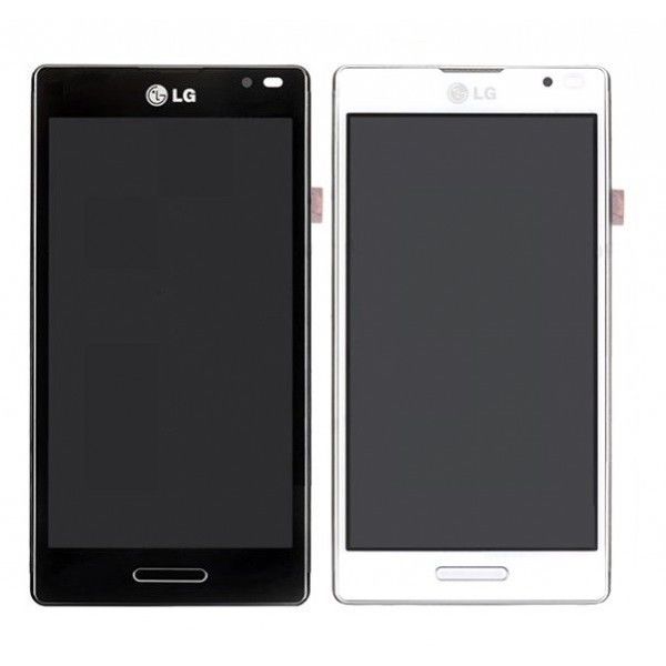 Black , White 4.7 Inch LG LCD Screen Replacement For LG Optimus L9 P760 LCD Touch Screen Digitizer Replacement