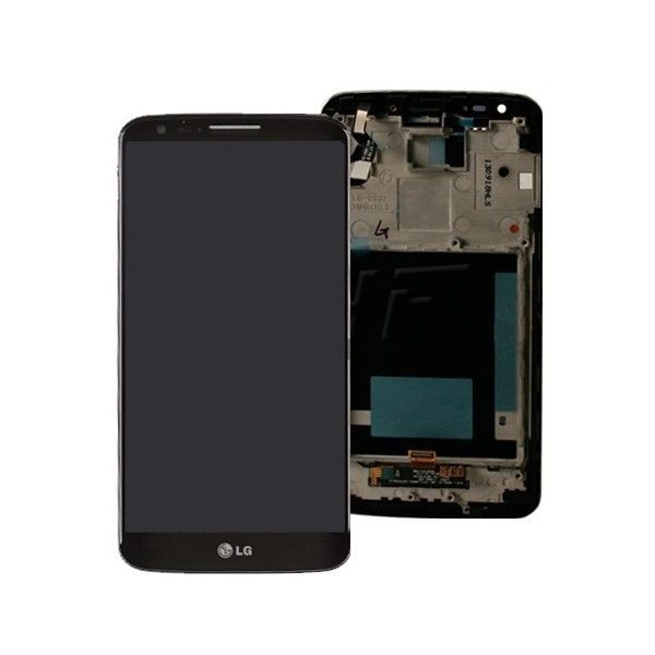 Black , White 5.2 Inch LG LCD Screen Replacement For LG G2 D802﻿ LCD Screen With Frame