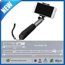 Selfie Sticks Bluetooth Accessory , Extendable Pole Bluetooth Self Shooting Monopod