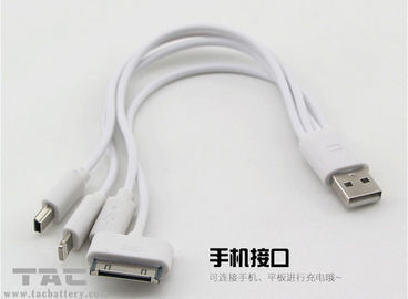 ABS Four in one Micro USB Cable for both iPhone and Android Mobile Phone