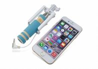 Mini Wired Cell phone selfie stick  Stainless Steel For Phone