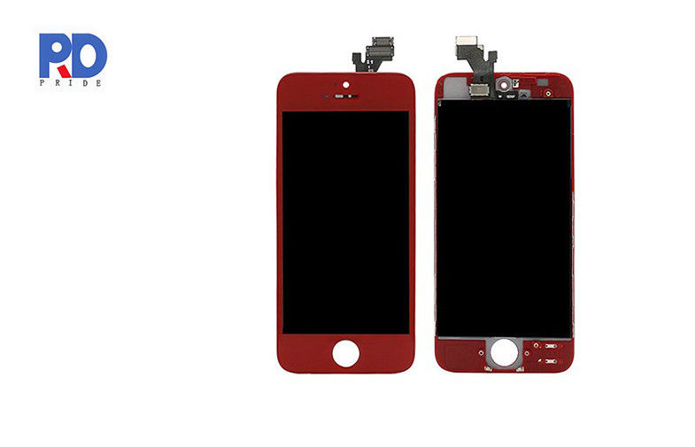 Red HD IPhone LCD Screen Replacement , Original IPhone 5 Parts