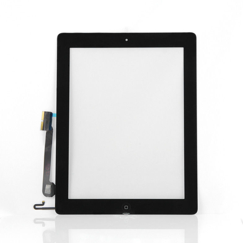 Apple iPad Digitizer Touch Screen Front Glass Assembly with Home Button for iPad 4