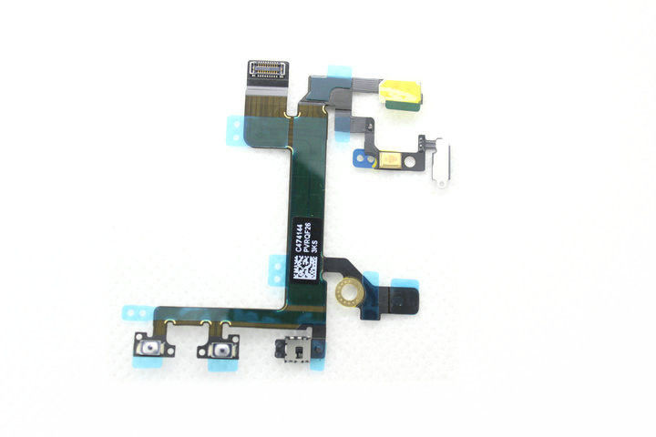 Power Flex Mute IPhone 5C Mobile Phone Flex Cable LCD Screen Replacement Repair Parts