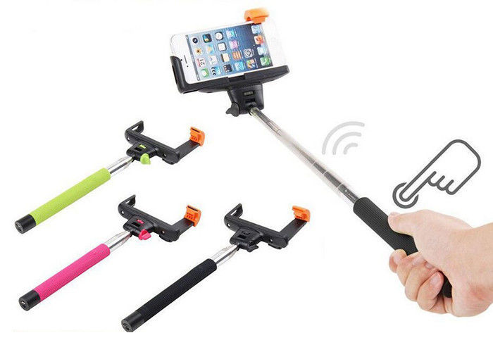 Handheld Stick Monopod , smartphone Bluetooth Selfie Stick Extendable