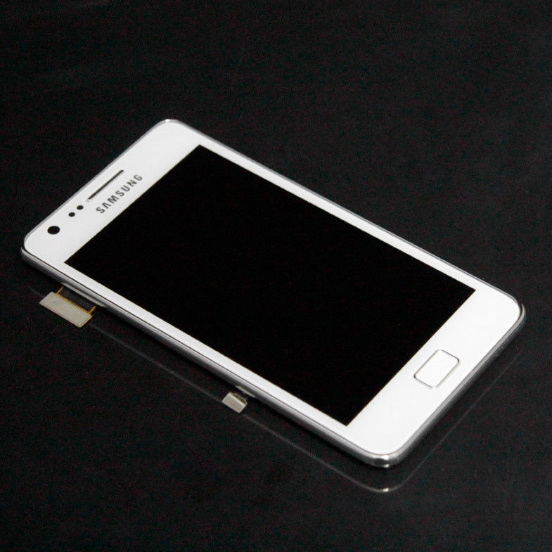 White Full LCD Assembly Samsung Replacement Parts for Samsung Galaxy S2 LCD Touch Screen
