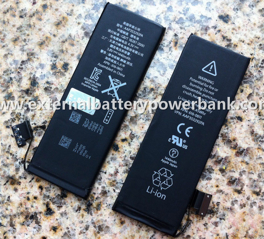 1450mAh Lithium Ion Iphone Replacement Batteries 1450 mAh , OEM