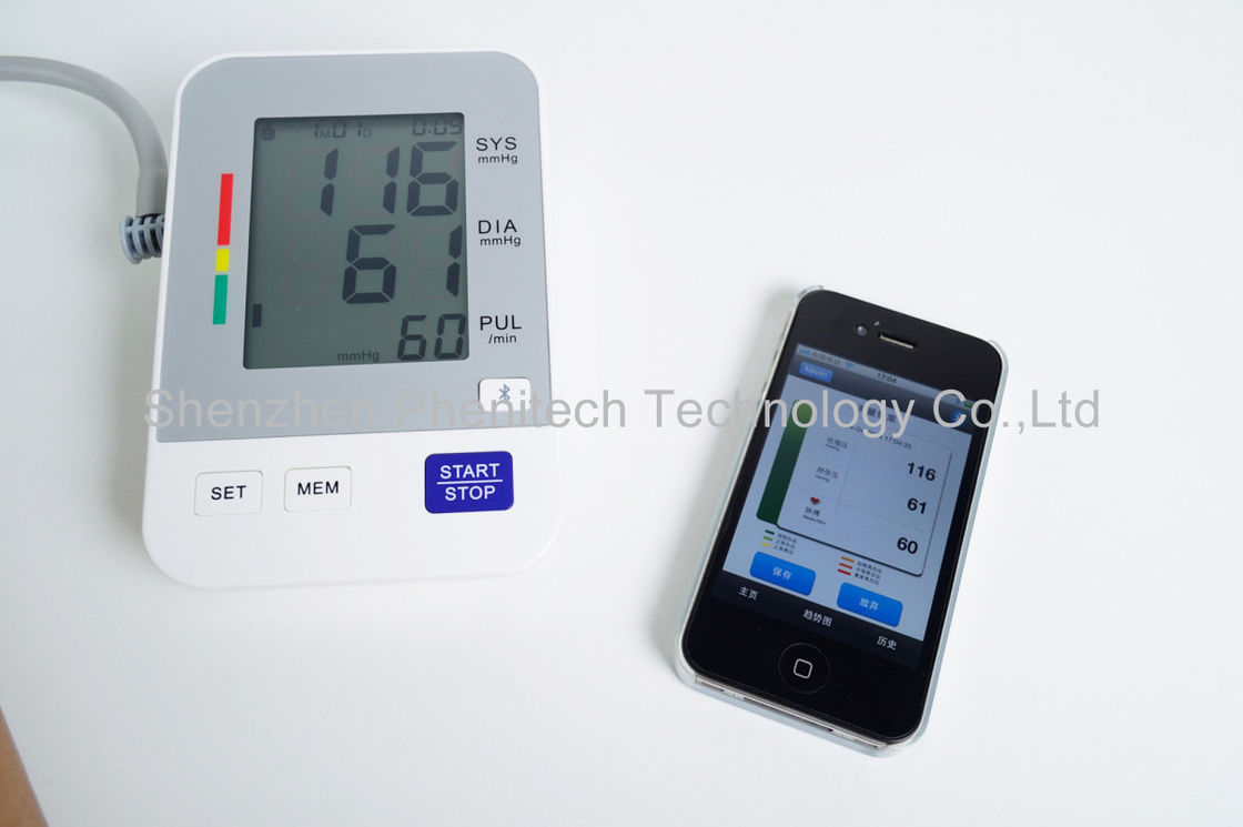 iPhone Use Wireless Bluetooth Digital Upper Arm Blood Pressure Monitor