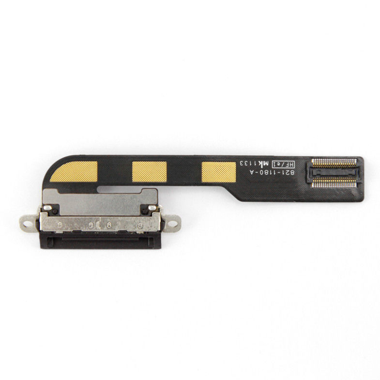 Black New iPad 2 Charging Port  Repair 30 pin Dock Connector Flex Cable