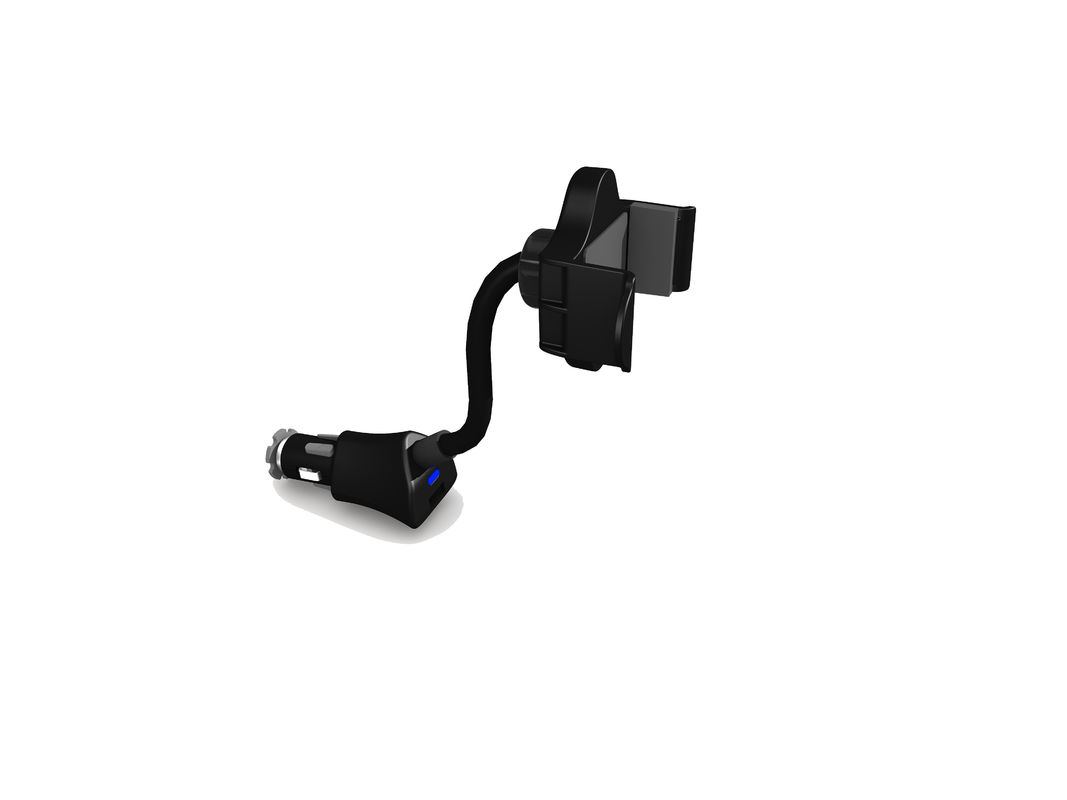 USB Universal Auto Charger Kit Gooseneck Cigarette Lighter Car Charger Holder Mount