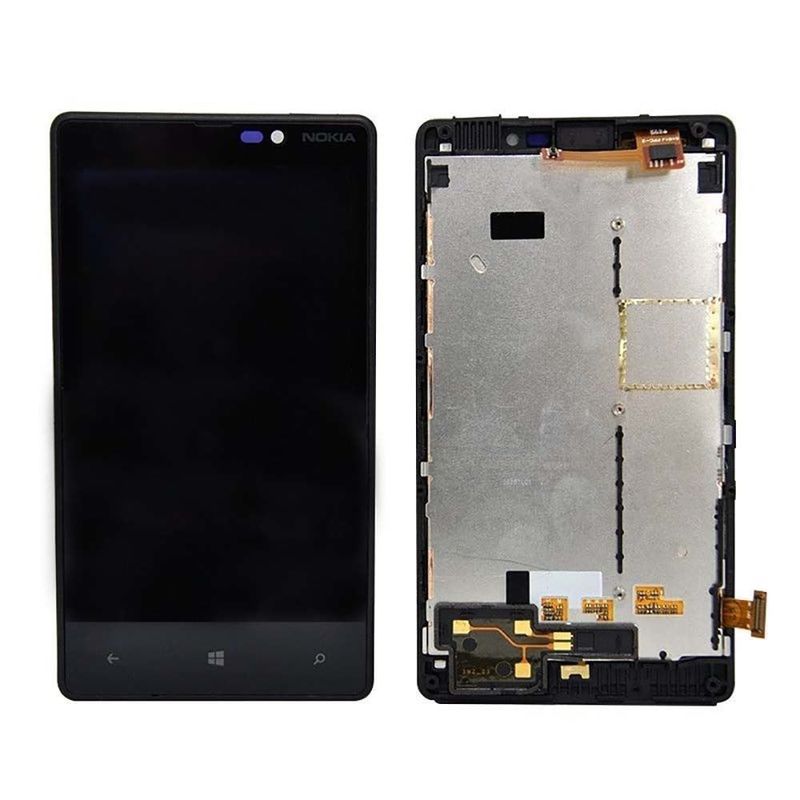 4.3 Inches Nokia LCD Screen For  Lumia 820  LCD With Digitizer  Black