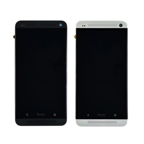 White HTC One M7 LCD Screen Smartphone Digitizer Touch Screen