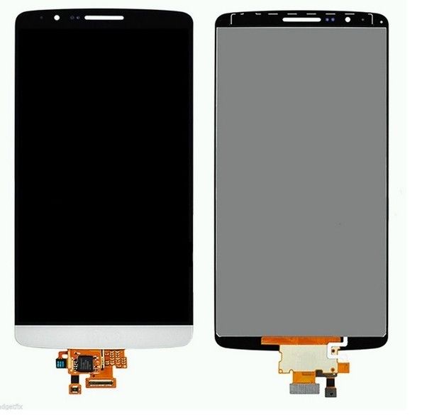 Capacitive LG LCD  Screen For G3 LCD With Digitizer Assembly White